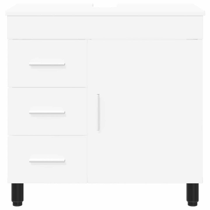 Badeværelse Vaskeskab Hvid 60 x 35 x 60 cm Konstrueret træ