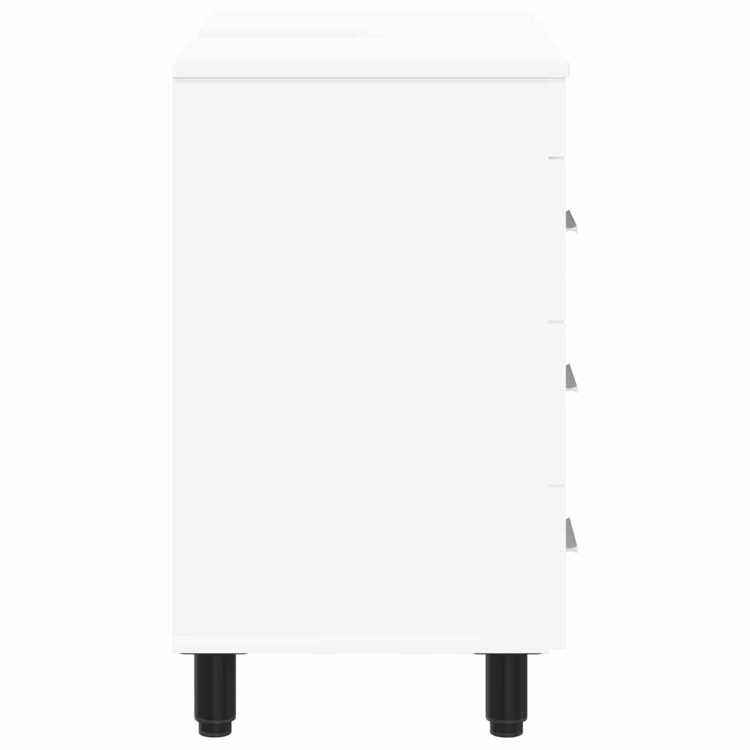 Badeværelse Vaskeskab Hvid 60 x 35 x 60 cm Konstrueret træ