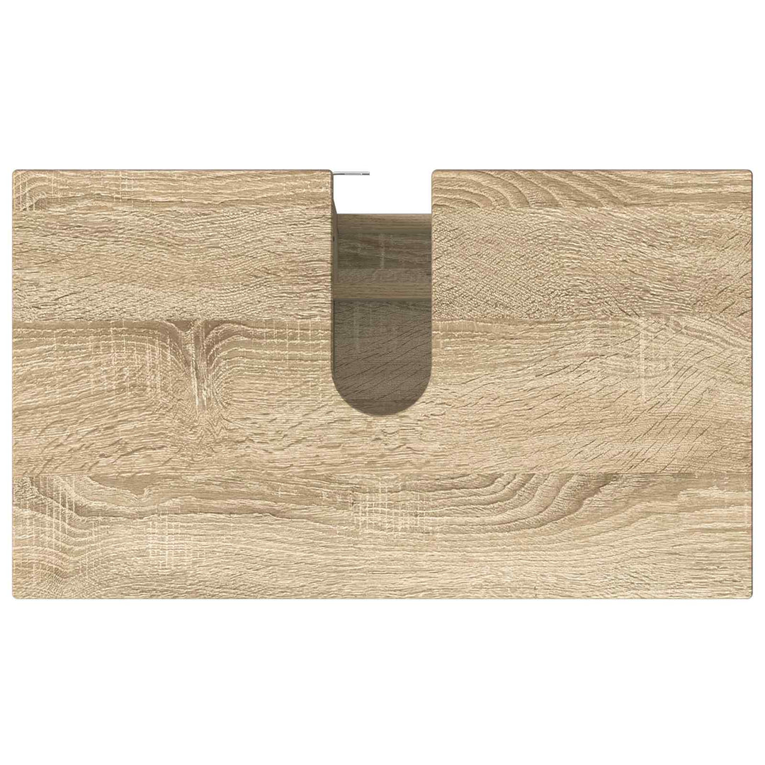Badeværelse Vaskeskab Sonoma-eg 60 x 35 x 60 cm Konstrueret træ