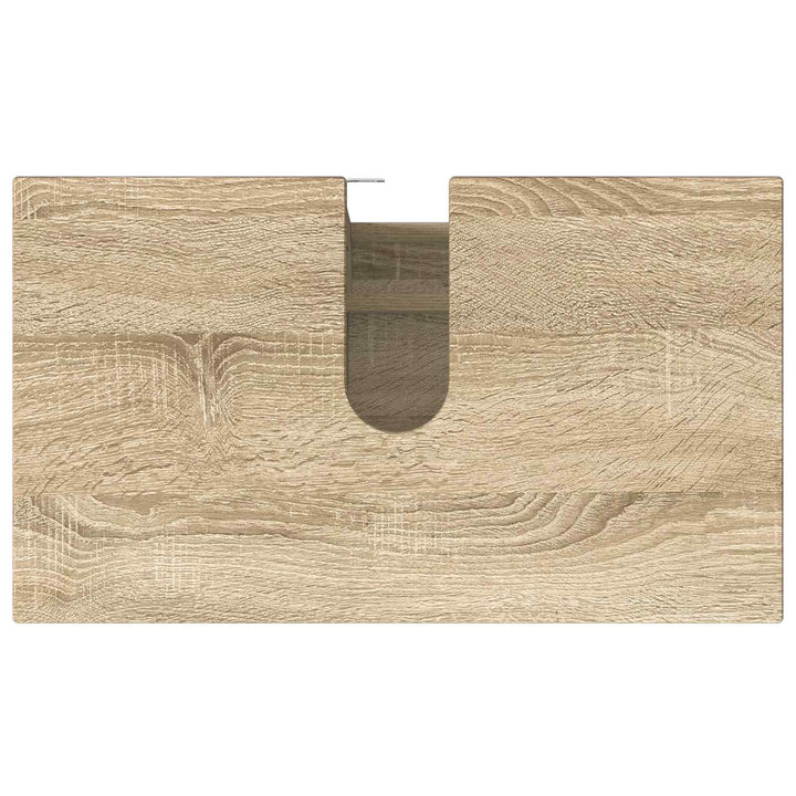 Badeværelse Vaskeskab Sonoma-eg 60 x 35 x 60 cm Konstrueret træ