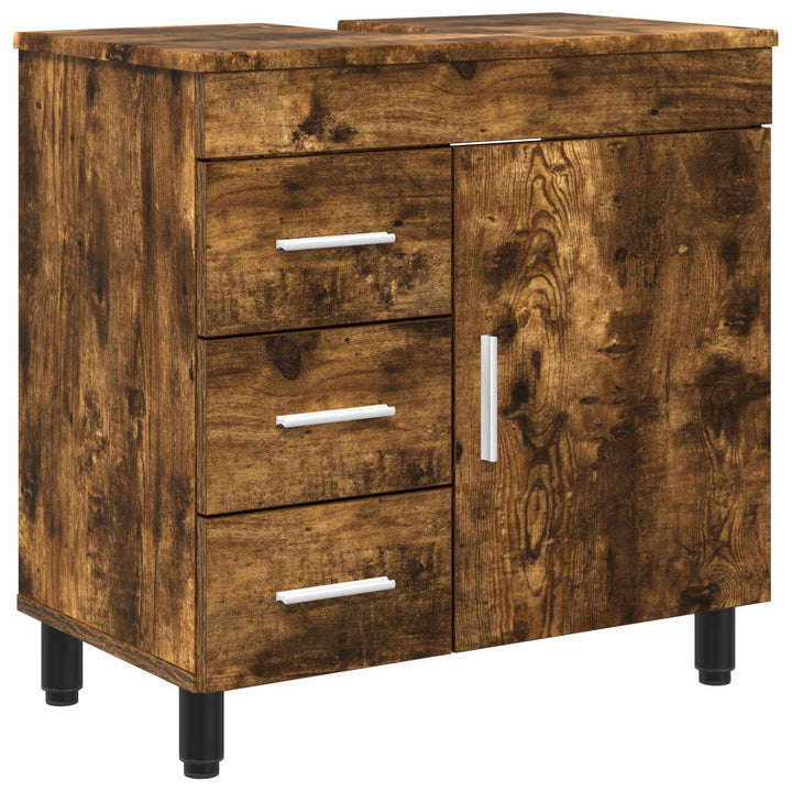 Badeværelse Vaskeskab Røget eg 60 x 35 x 60 cm Konstrueret træ