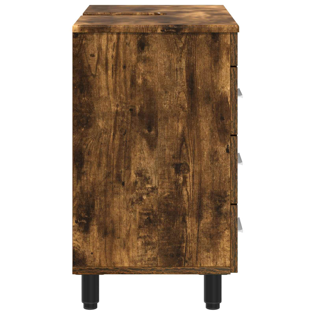 Badeværelse Vaskeskab Røget eg 60 x 35 x 60 cm Konstrueret træ