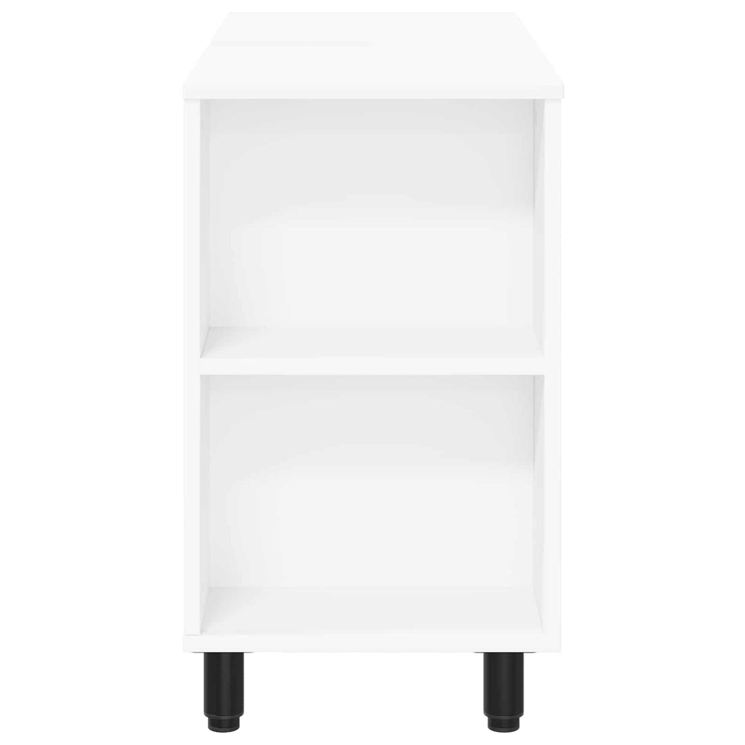Badeværelse Vaskeskab Hvid 80 x 35 x 60 cm Konstrueret træ