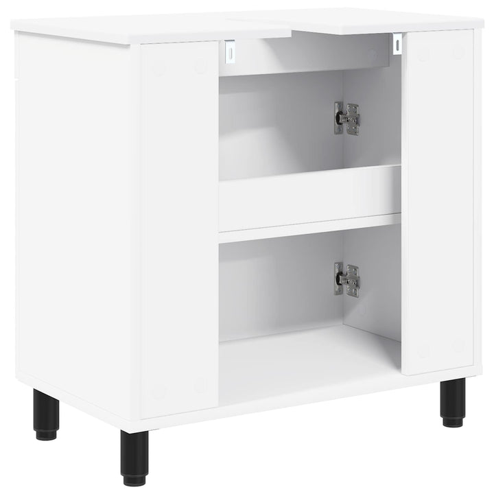 Badeværelse Vaskeskab Hvid 60 x 35 x 60 cm Konstrueret træ