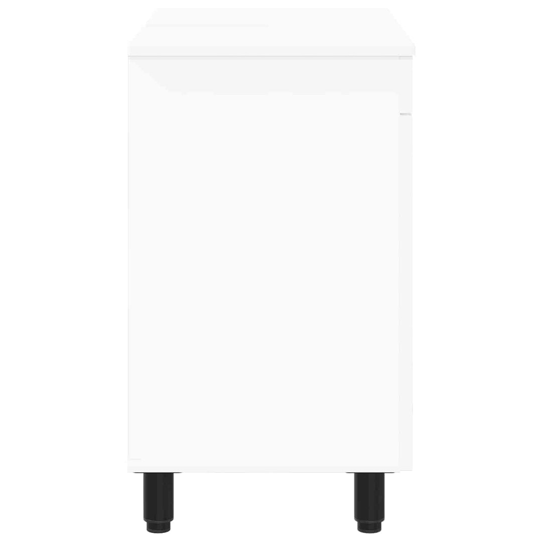 Badeværelse Vaskeskab Hvid 60 x 35 x 60 cm Konstrueret træ