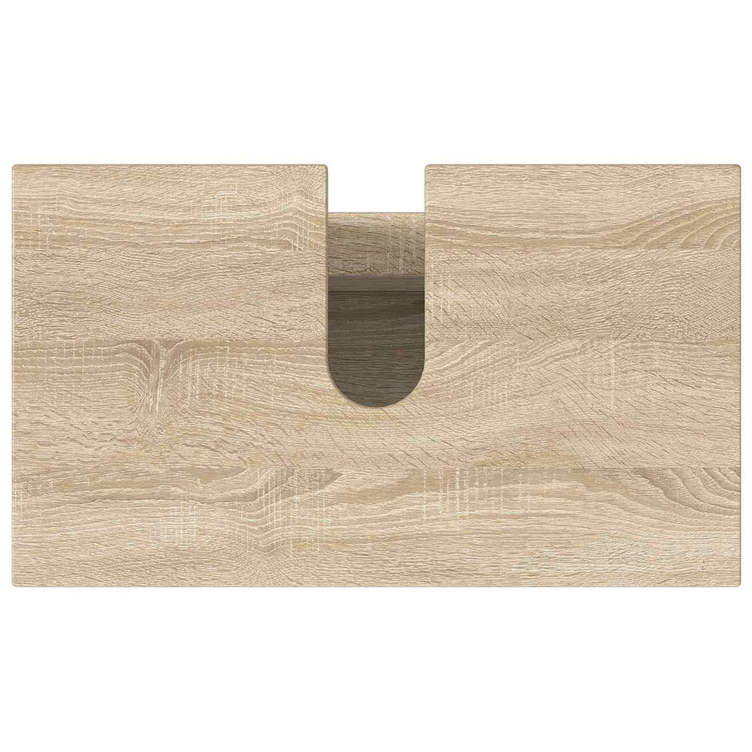Badeværelse Vaskeskab Sonoma-eg 60 x 35 x 60 cm Konstrueret træ