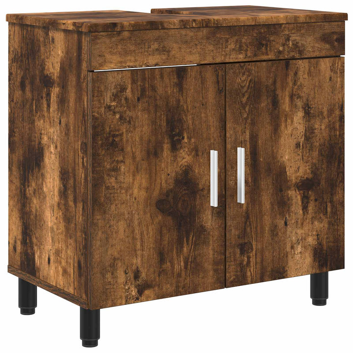 Badeværelse Vaskeskab Røget eg 60 x 35 x 60 cm Konstrueret træ