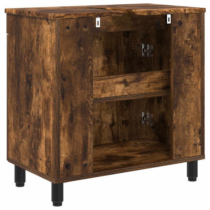 Badeværelse Vaskeskab Røget eg 60 x 35 x 60 cm Konstrueret træ