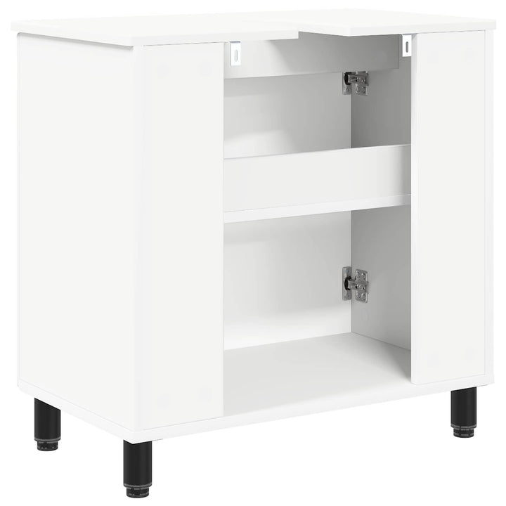 Badeværelse Vaskeskab Hvid 60 x 35 x 60 cm Konstrueret træ
