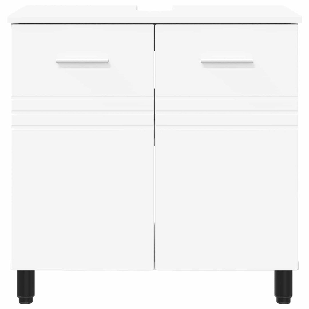 Badeværelse Vaskeskab Hvid 60 x 35 x 60 cm Konstrueret træ