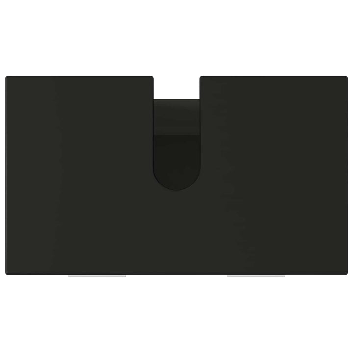 Badeværelse Vaskeskab Sort 60 x 35 x 60 cm Konstrueret træ