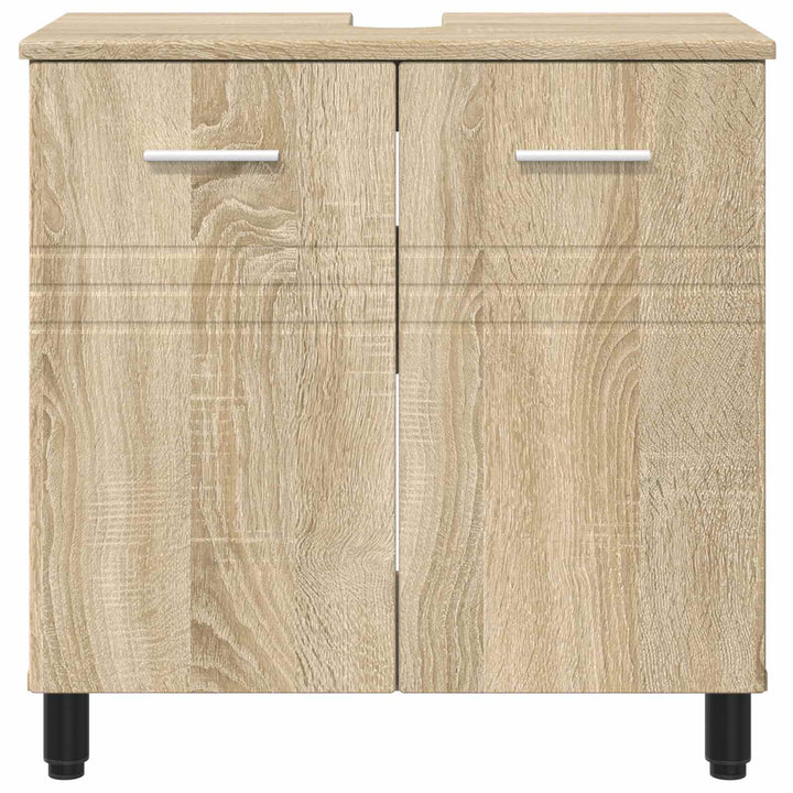 Badeværelse Vaskeskab Sonoma-eg 60 x 35 x 60 cm Konstrueret træ