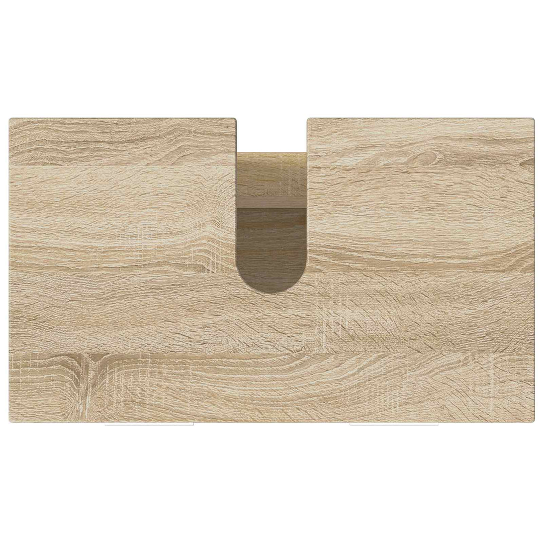 Badeværelse Vaskeskab Sonoma-eg 60 x 35 x 60 cm Konstrueret træ