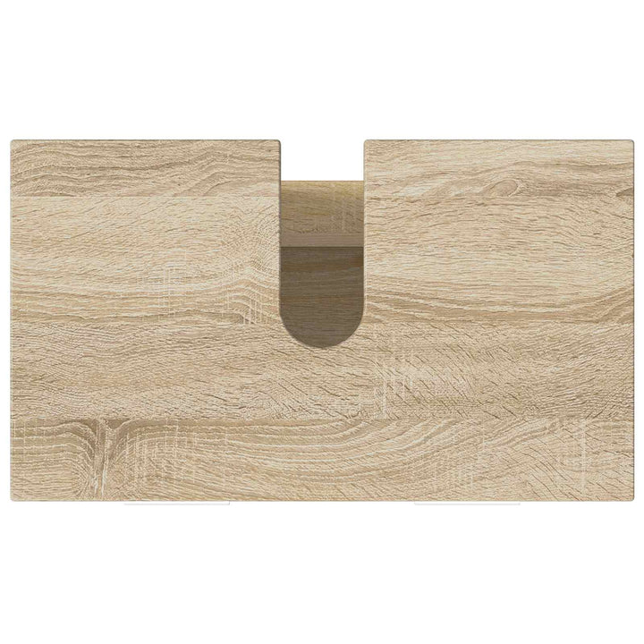 Badeværelse Vaskeskab Sonoma-eg 60 x 35 x 60 cm Konstrueret træ