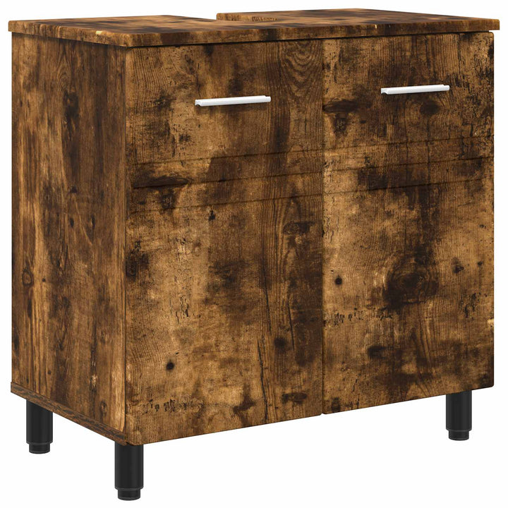Badeværelse Vaskeskab Røget eg 60 x 35 x 60 cm Konstrueret træ