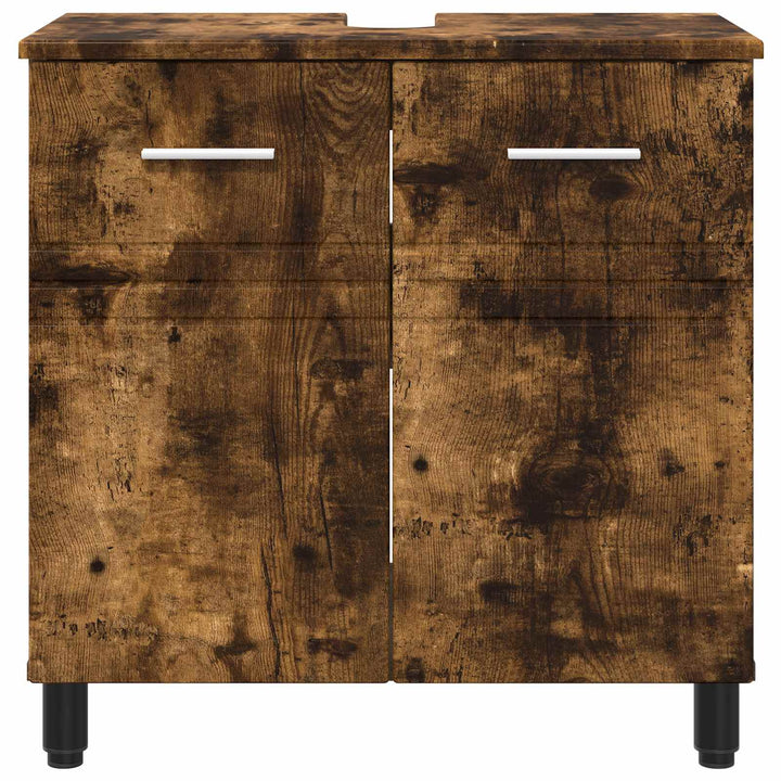 Badeværelse Vaskeskab Røget eg 60 x 35 x 60 cm Konstrueret træ