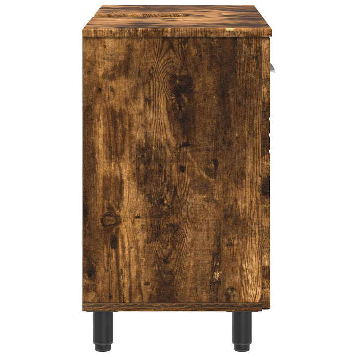 Badeværelse Vaskeskab Røget eg 60 x 35 x 60 cm Konstrueret træ