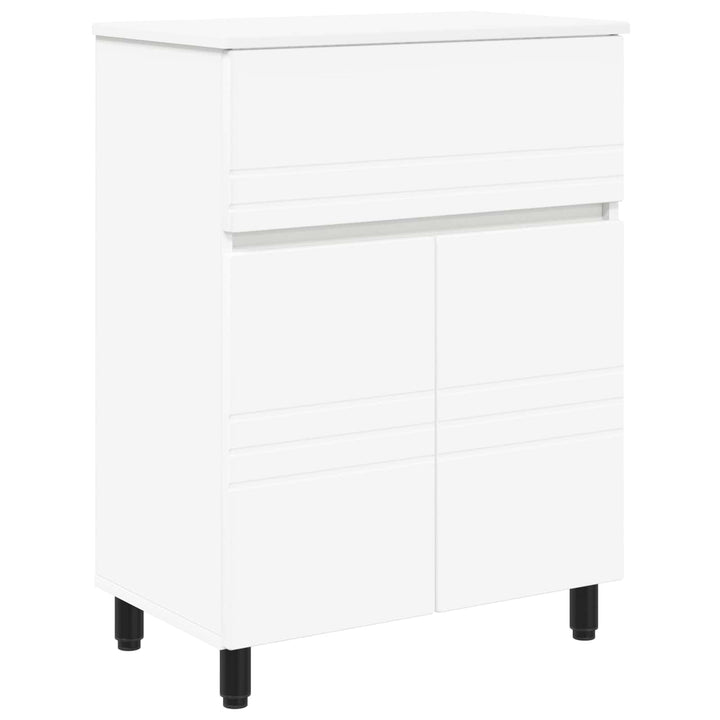 Badeværelse Vaskeskab Hvid 60 x 35 x 80 cm Konstrueret træ