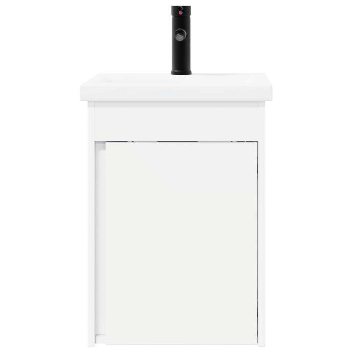 Badeværelses Vanity-enhed med Armatur Hvid 42 x 40 x 74,5 cm