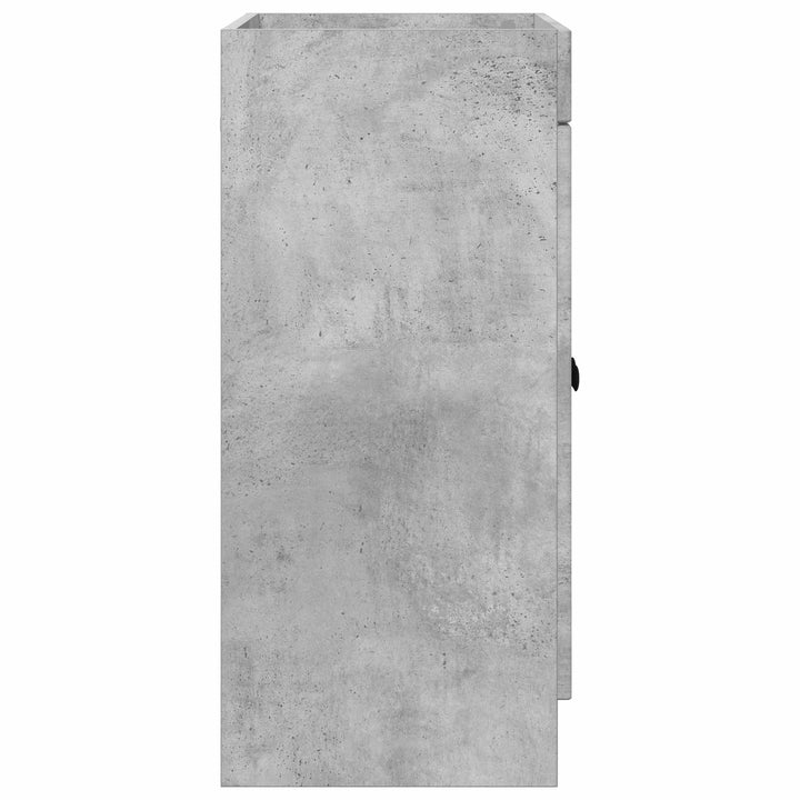 Bad møbel under vasken Betongrå 56 x 37,5 x 81 cm