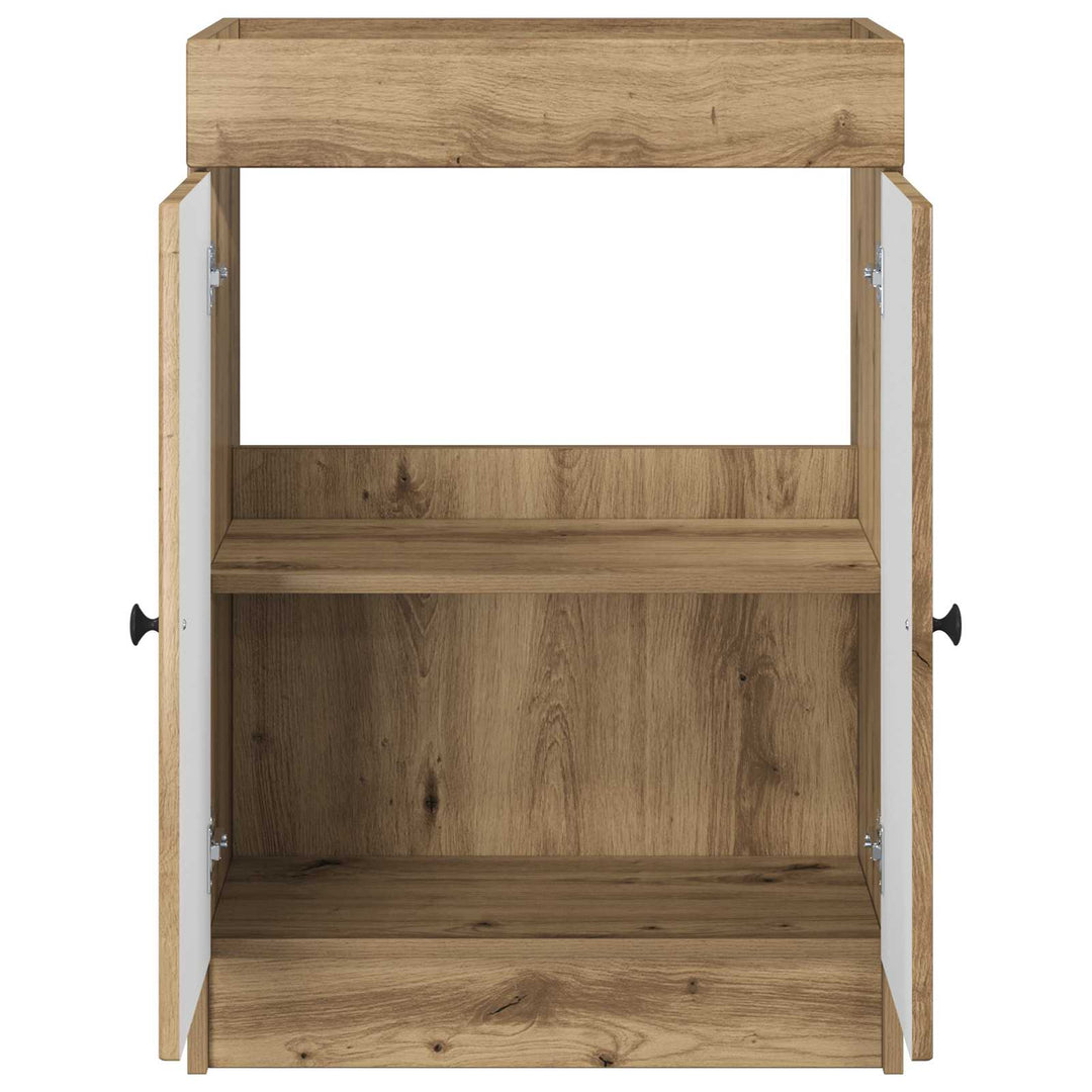 Bad møbel under vasken Artisan-eg 56 x 37,5 x 81 cm