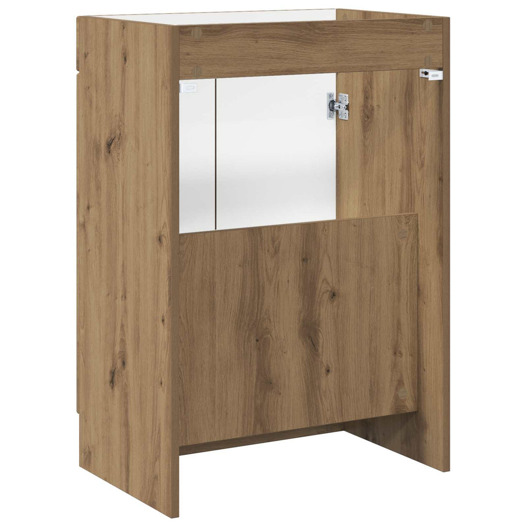 Bad møbel under vasken Artisan-eg 56 x 37,5 x 81 cm