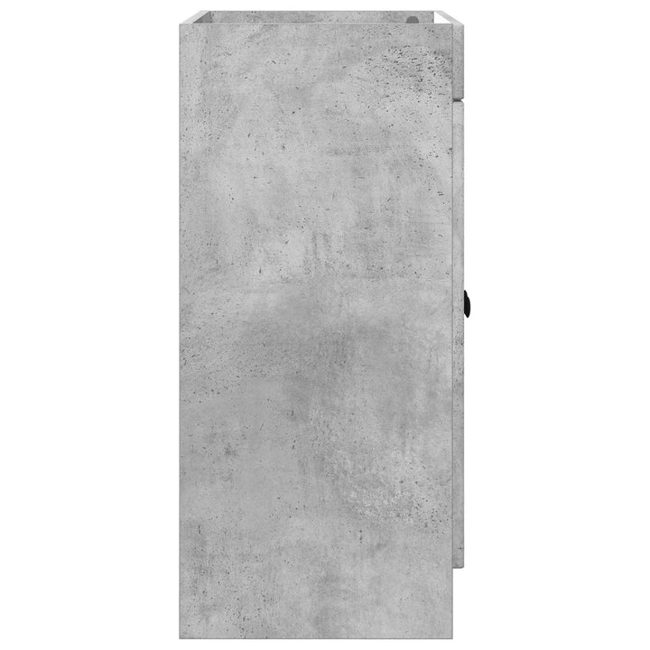 Bad møbel under vasken Betongrå 56 x 37,5 x 81 cm