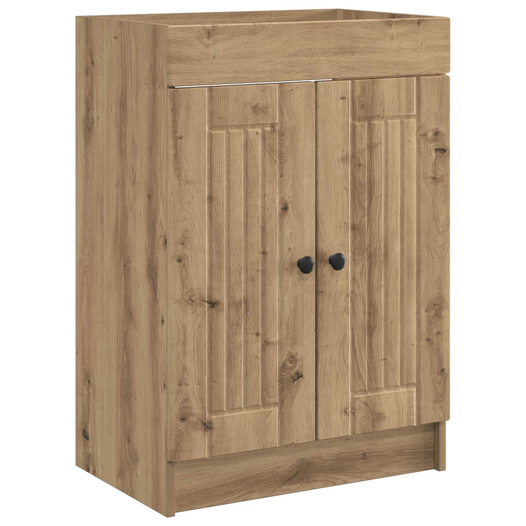 Bad møbel under vasken Artisan-eg 56 x 37,5 x 81 cm