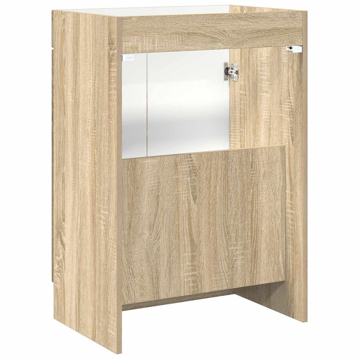 Bad møbel under vasken Sonoma-eg 78,5 x 37,5 x 81 cm