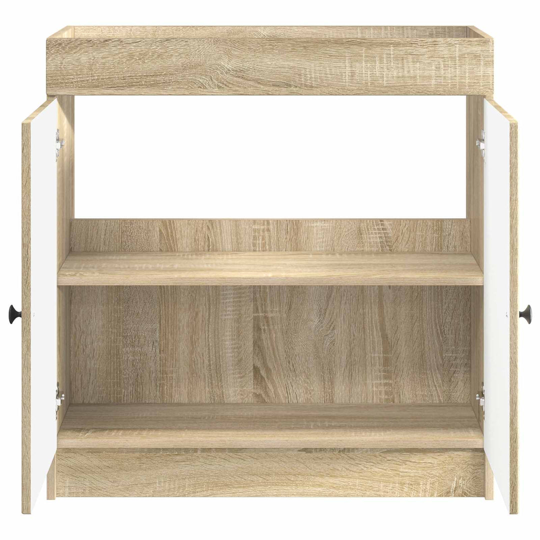 Bad møbel under vasken Sonoma-eg 56 x 37,5 x 81 cm