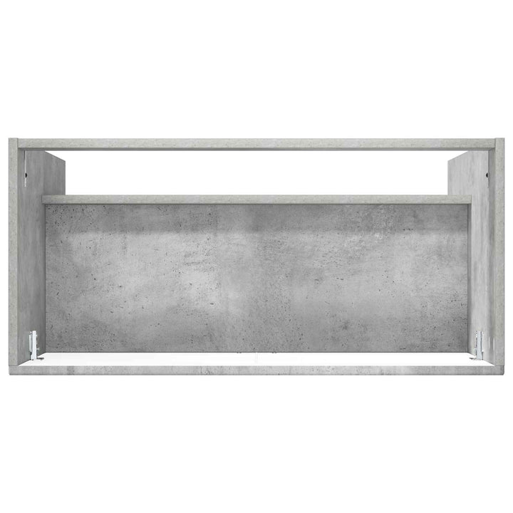 Bad møbel under vasken Betongrå 56 x 37,5 x 81 cm