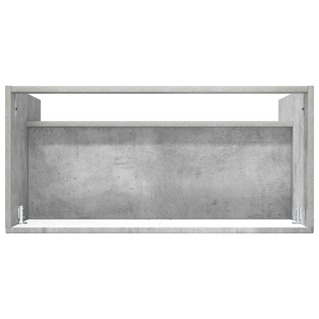 Bad møbel under vasken Betongrå 78,5 x 37,5 x 81 cm