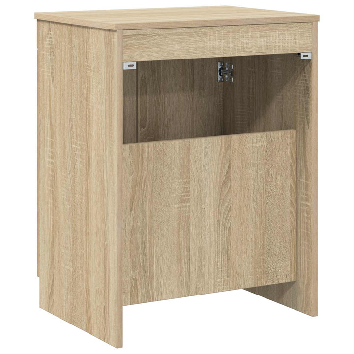 Badeværelsesskab Sonoma-eg 54 x 41 x 70 cm Konstrueret træ