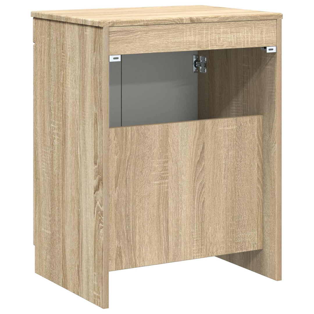 Badeværelsesskab Sonoma-eg 54 x 41 x 70 cm Konstrueret træ