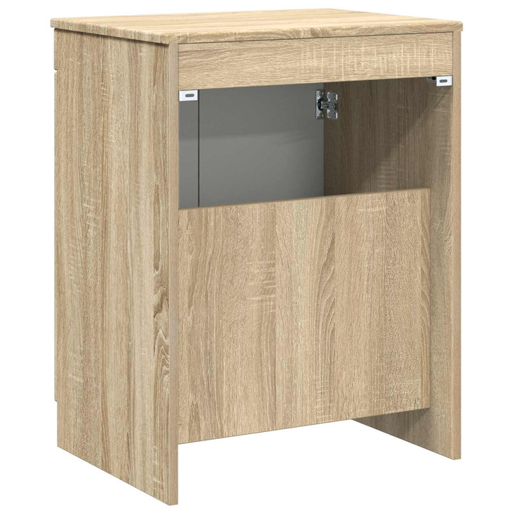 Badeværelsesskab Sonoma-eg 54 x 41 x 70 cm Konstrueret træ
