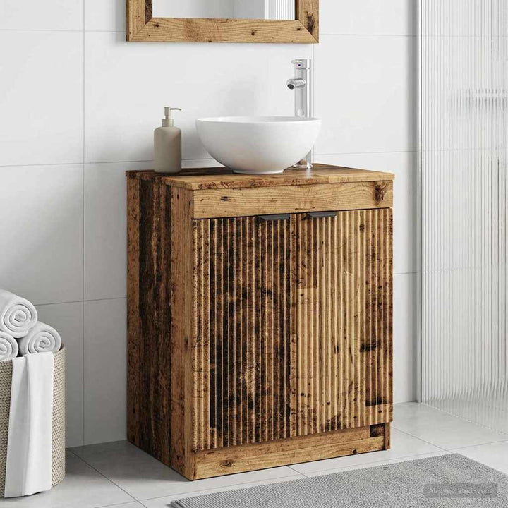 Badeværelsesskab Gammelt træ 54 x 41 x 70 cm Konstrueret træ