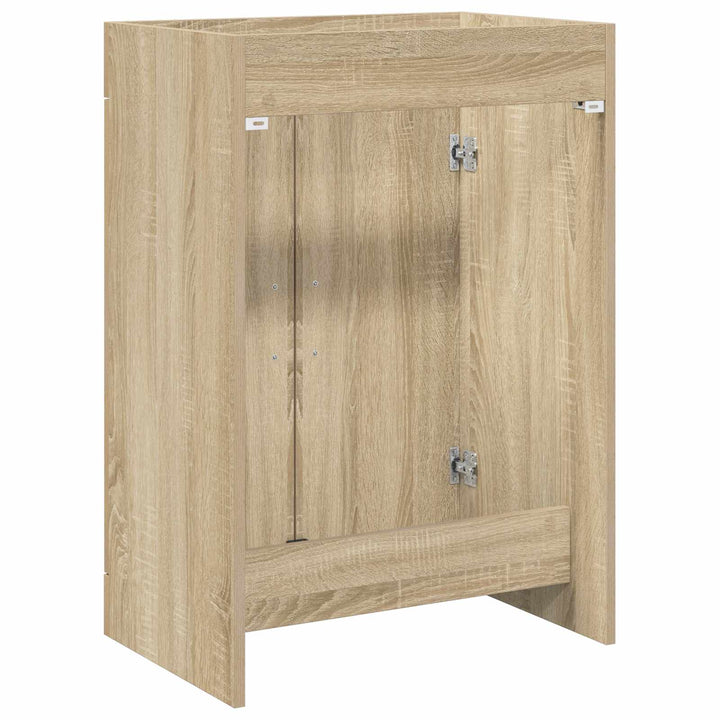 Badeværelse Under Vask Skab Sonoma-eg 56 x 37,5 x 81 cm