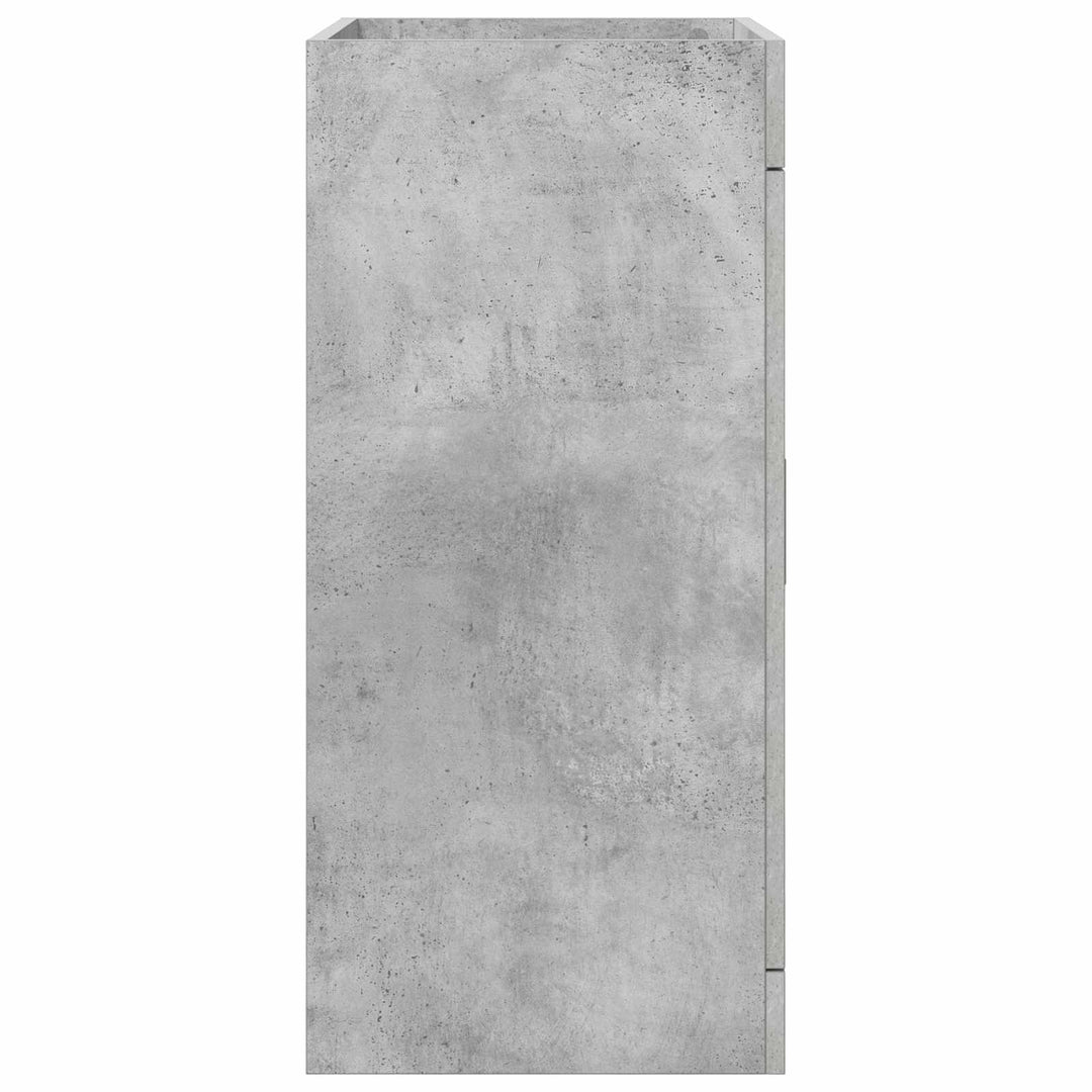 Badeværelse Under Vask Skab Betongrå 56 x 37,5 x 81 cm