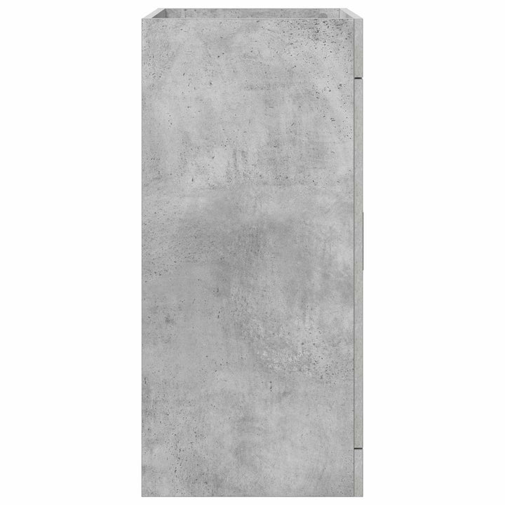 Badeværelse Under Vask Skab Betongrå 56 x 37,5 x 81 cm