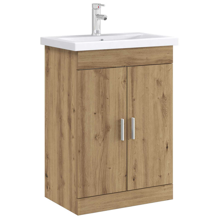 Badeværelse Under Vask Skab Artisan-eg 56 x 37,5 x 81 cm