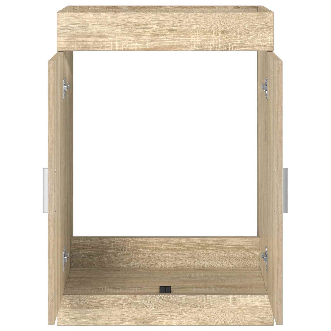 Badeværelse Under Vask Skab Sonoma-eg 78,5 x 37,5 x 81 cm