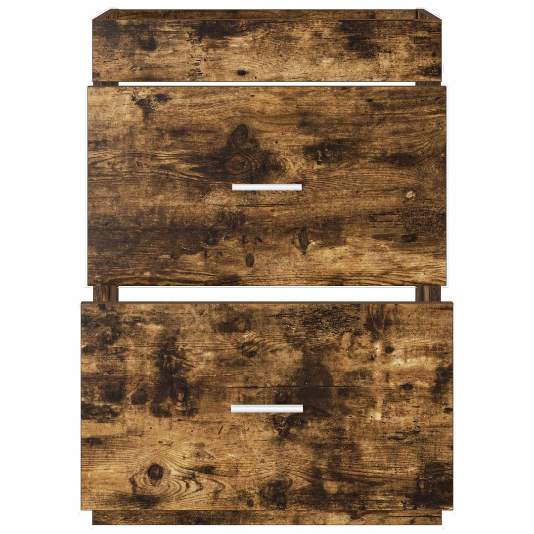 Badeværelse Under Vask Skab Røget eg 56 x 37,5 x 81 cm