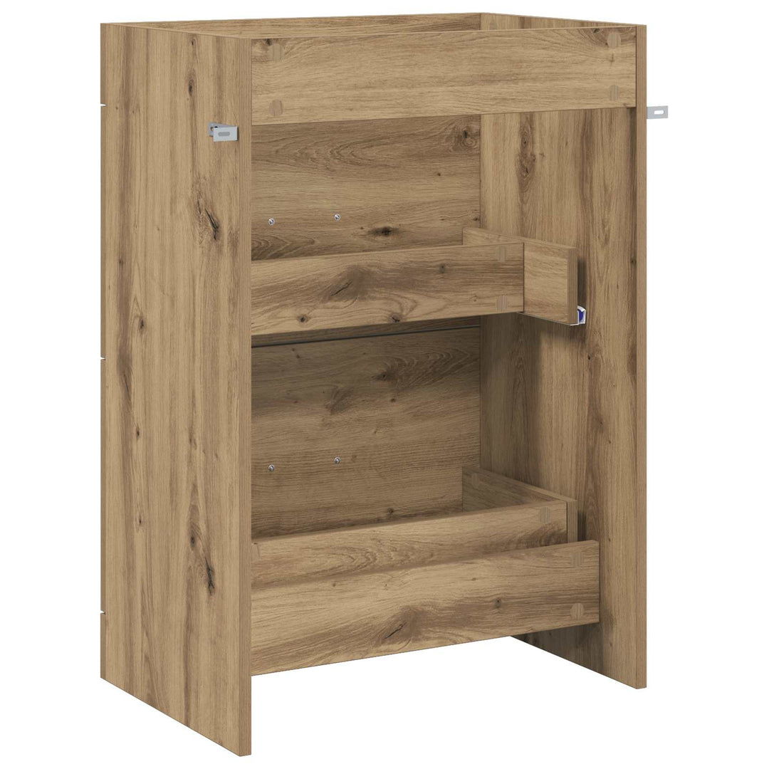Badeværelse Under Vask Skab Artisan-eg 56 x 37,5 x 81 cm