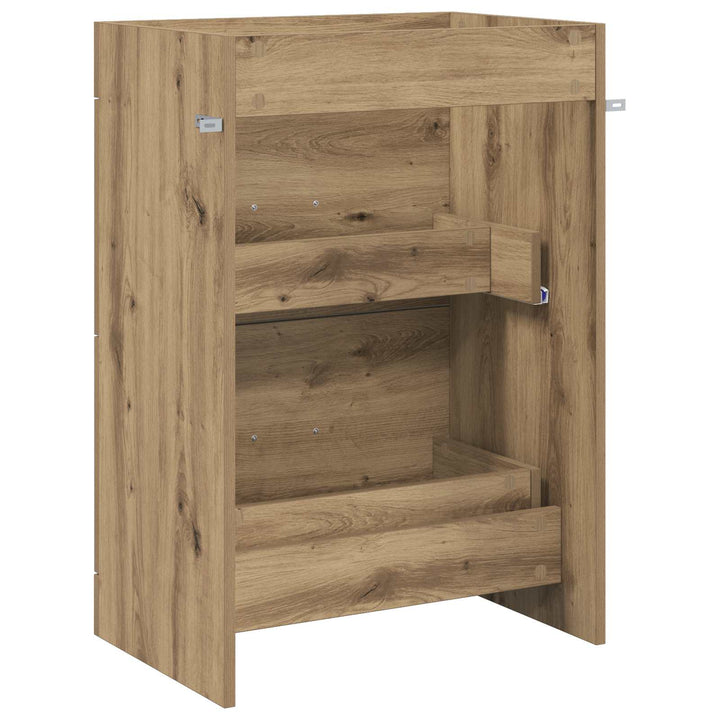 Badeværelse Under Vask Skab Artisan-eg 56 x 37,5 x 81 cm