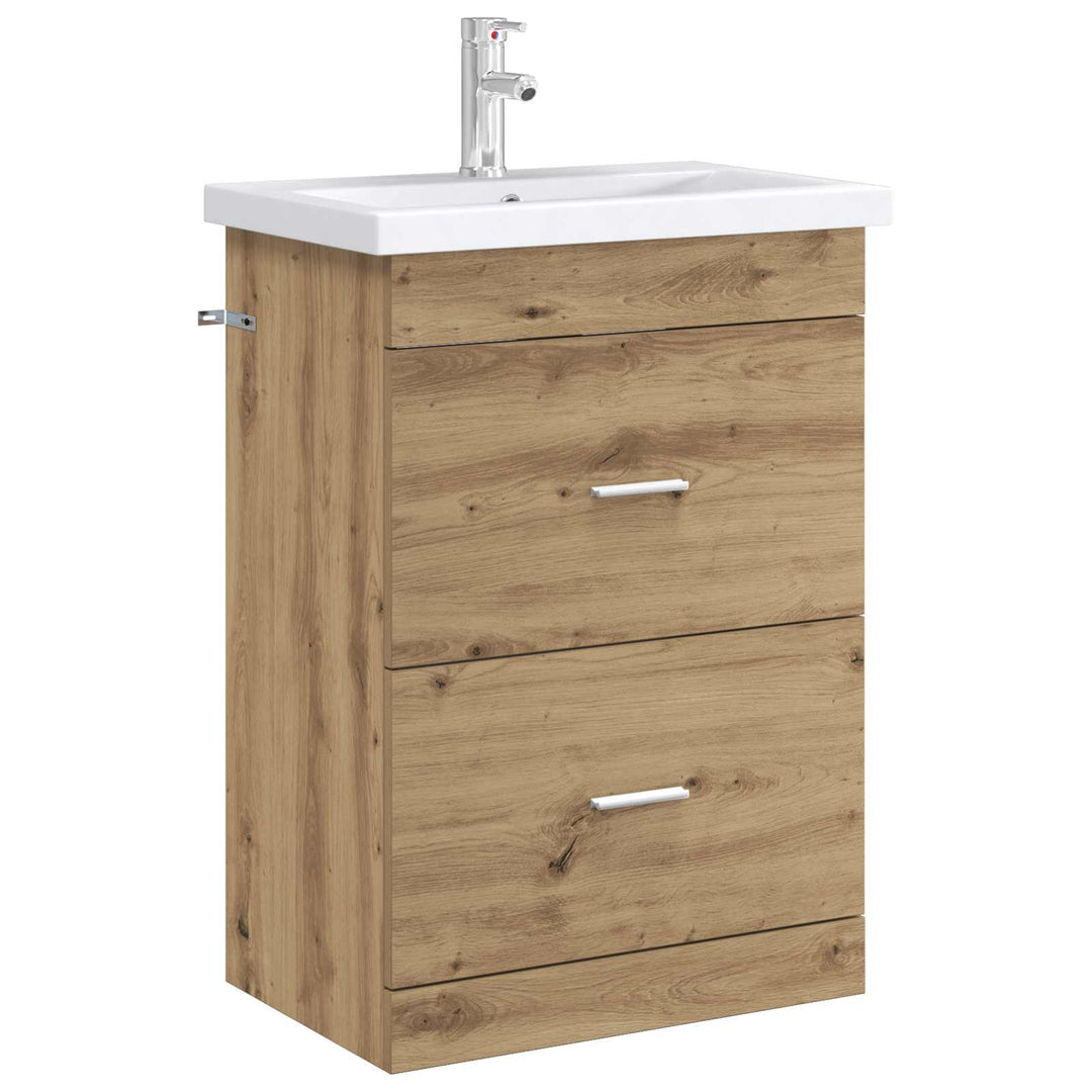Badeværelse Under Vask Skab Artisan-eg 56 x 37,5 x 81 cm