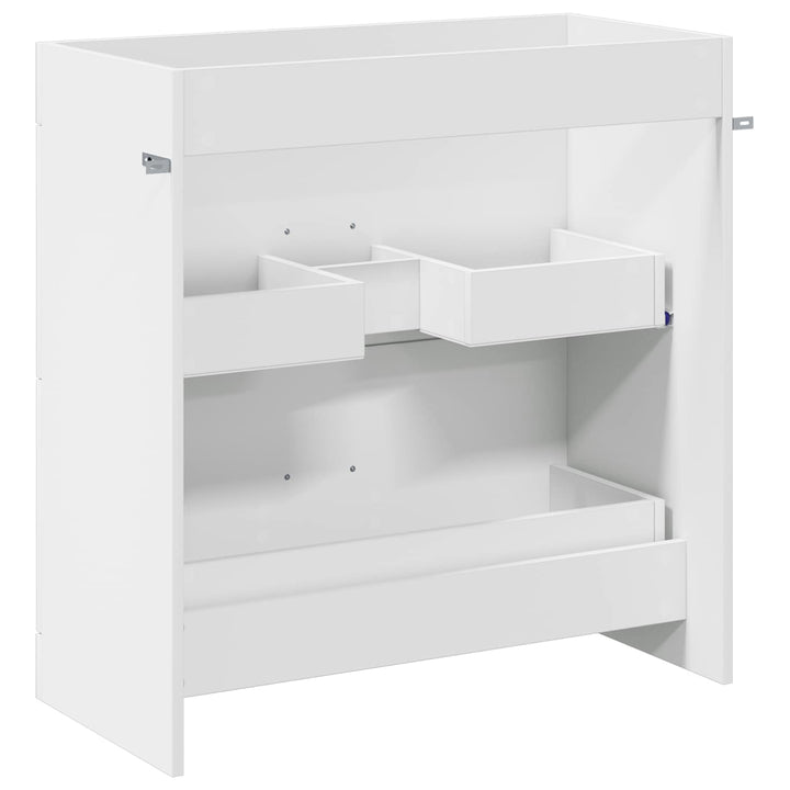 Badeværelse Under Vask Skab Hvid 78,5 x 37,5 x 81 cm