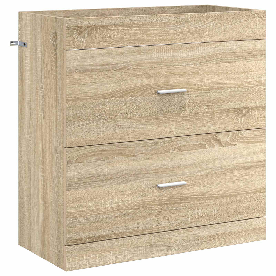 Badeværelse Under Vask Skab Sonoma-eg 78,5 x 37,5 x 81 cm