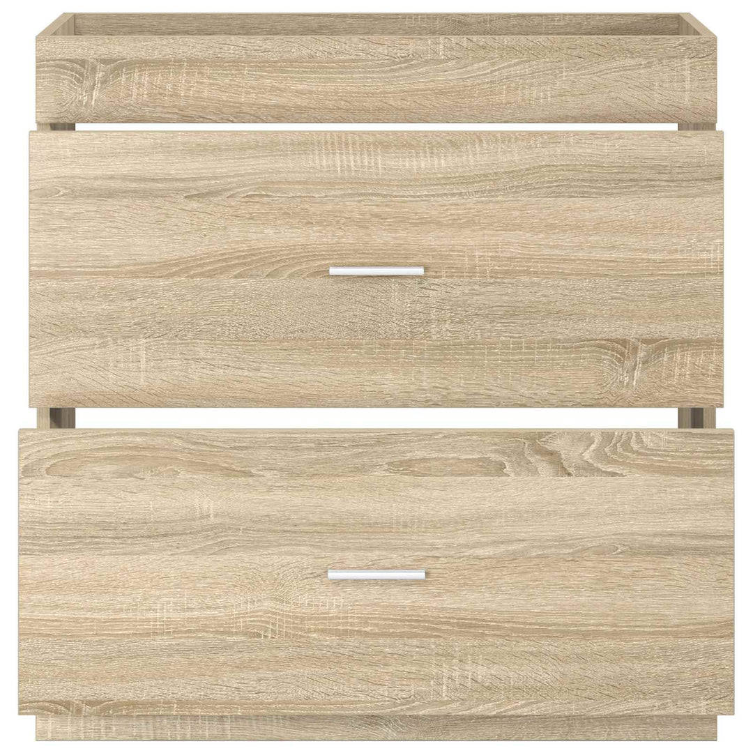 Badeværelse Under Vask Skab Sonoma-eg 78,5 x 37,5 x 81 cm