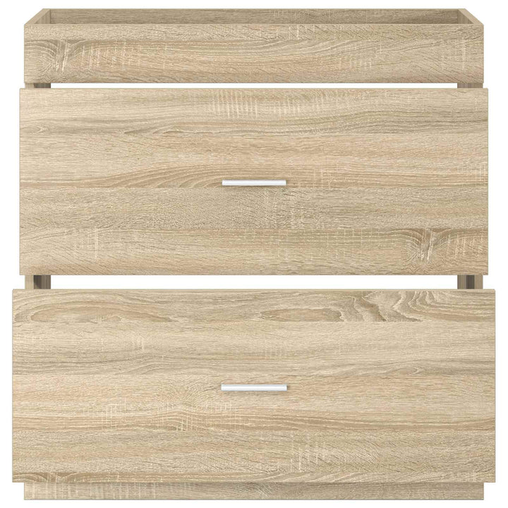 Badeværelse Under Vask Skab Sonoma-eg 78,5 x 37,5 x 81 cm