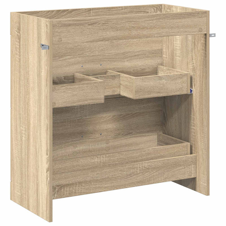 Badeværelse Under Vask Skab Sonoma-eg 78,5 x 37,5 x 81 cm